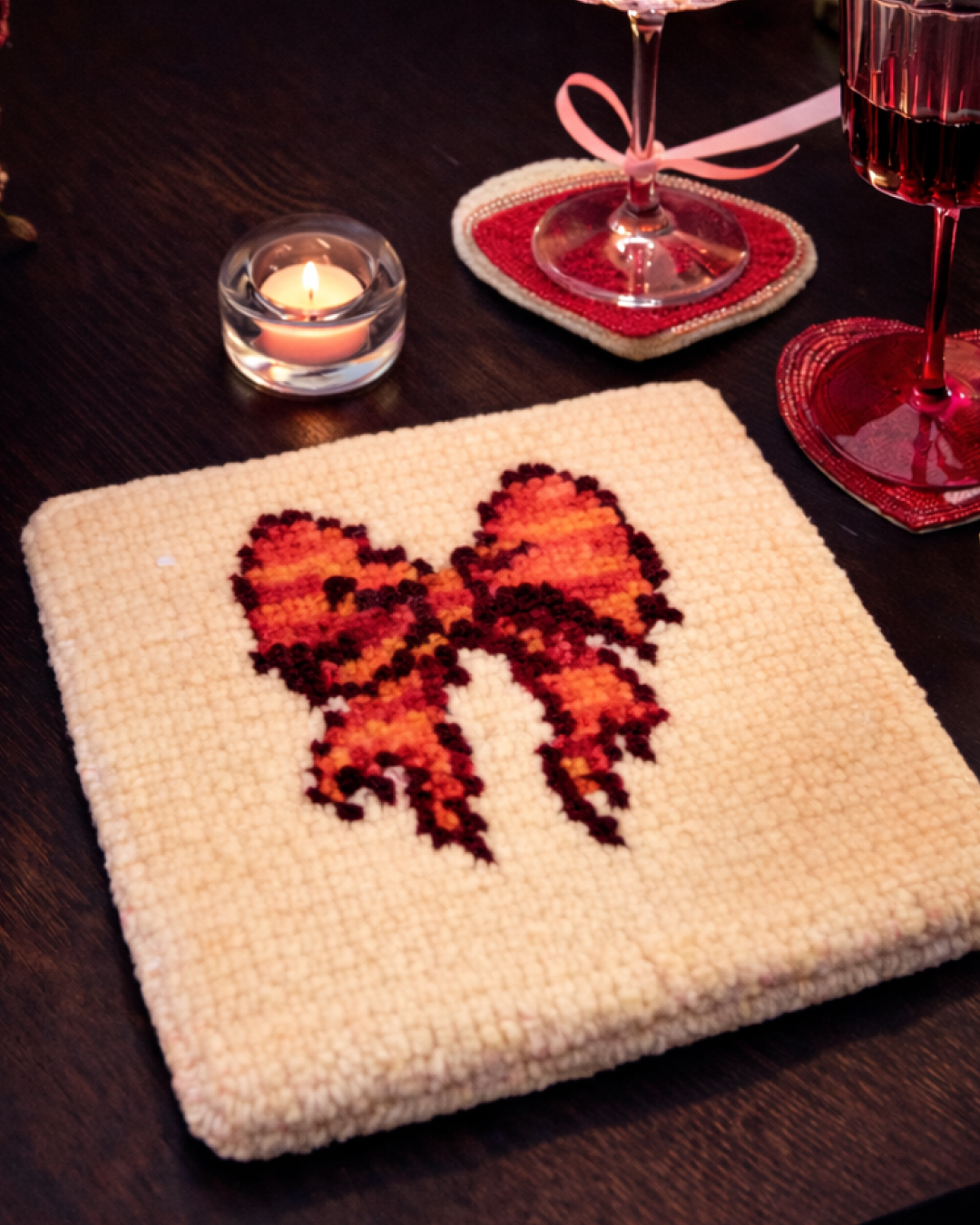 Valentine’s coasters ( box of 5)