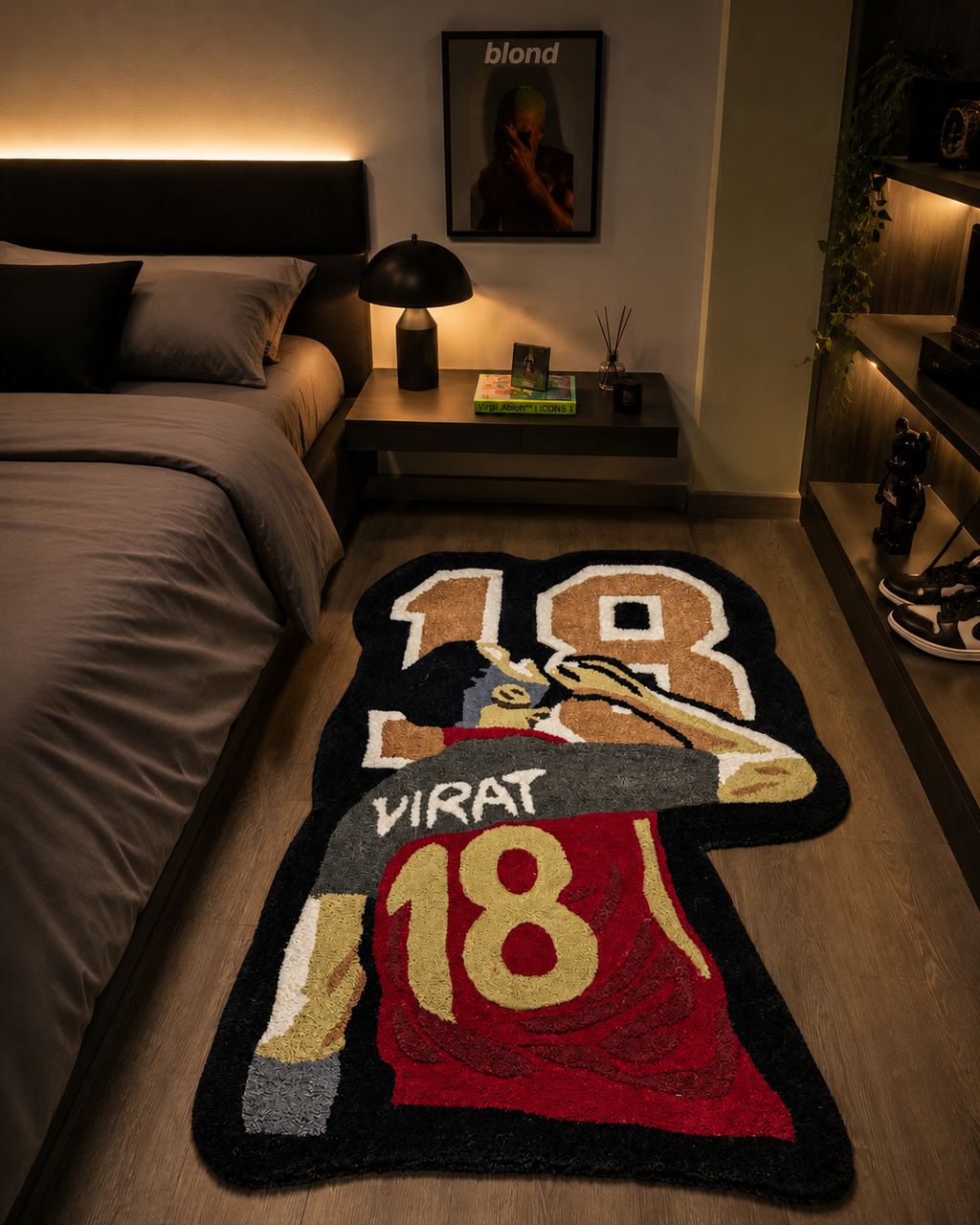 The King 18 | Virat’s rug | 2X3 ft