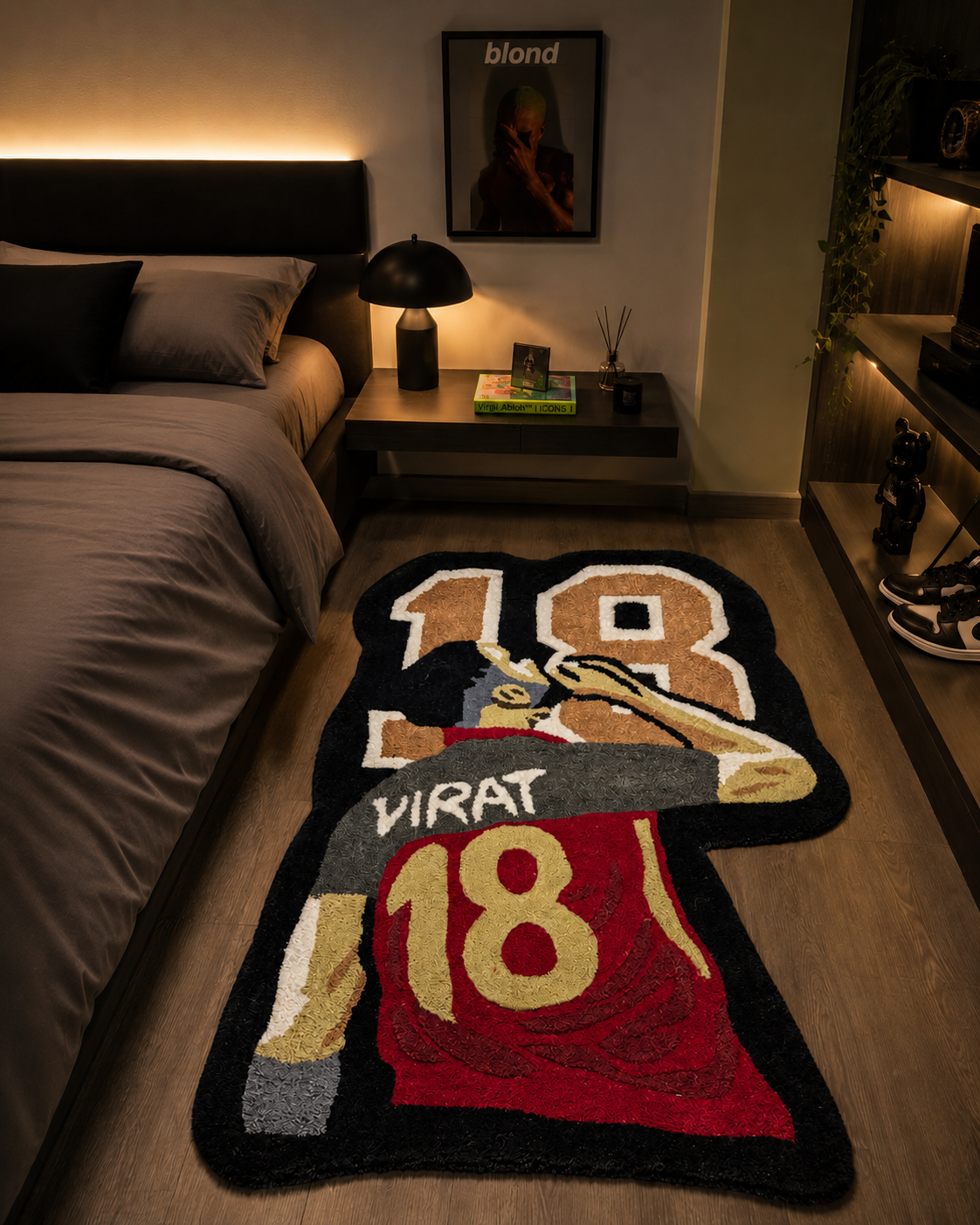 The King 18 | Virat’s rug | 2X3 ft