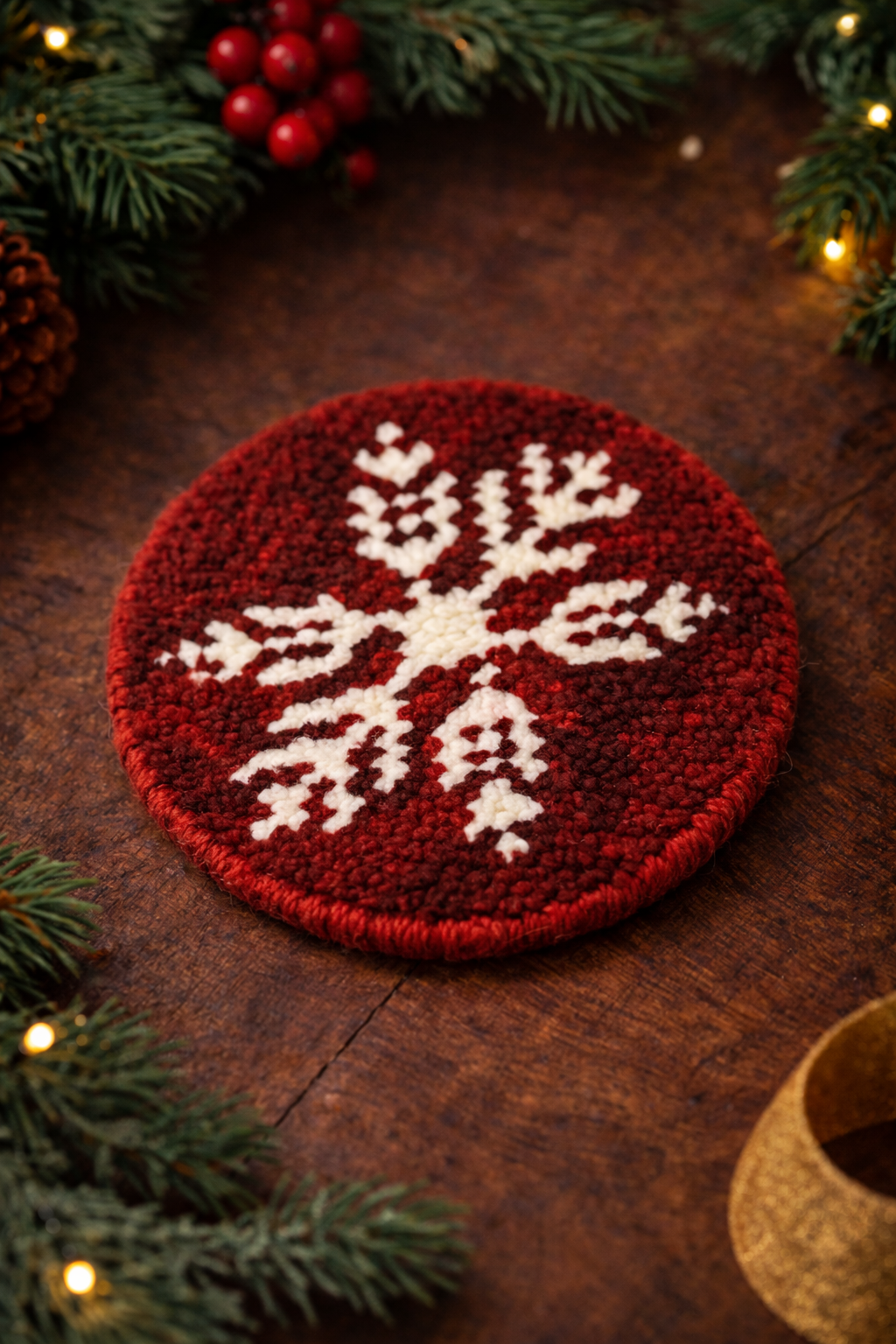 Christmas Coasters ( pack of 4)