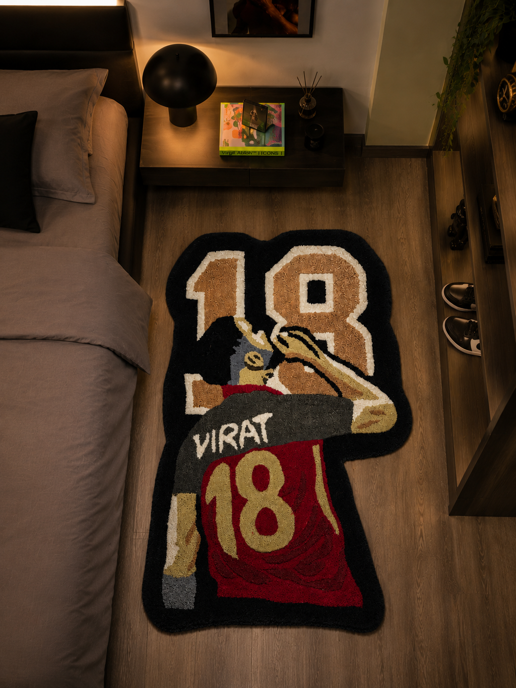 The King 18 | Virat’s rug | 2X3 ft