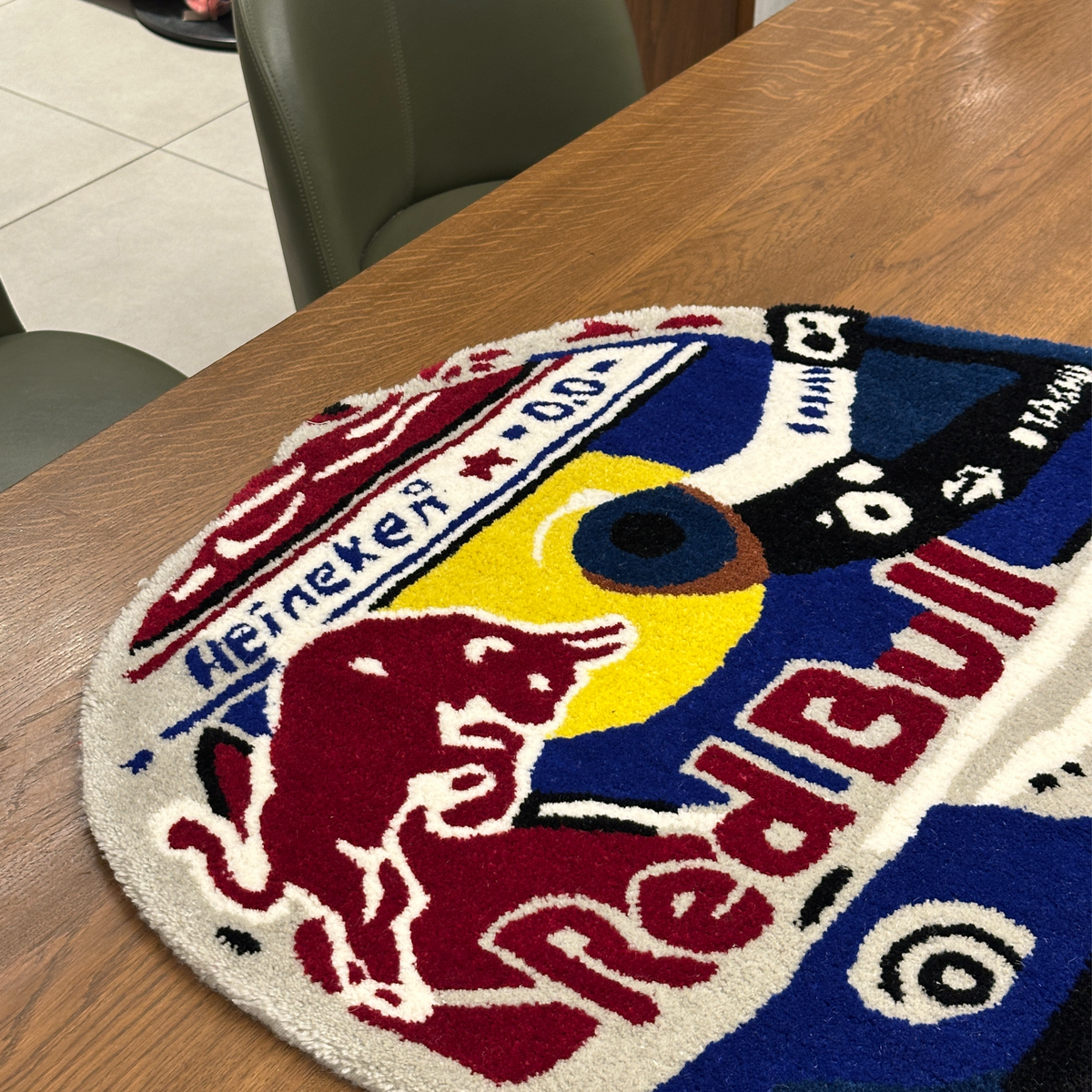 RedBull Helmet Rug