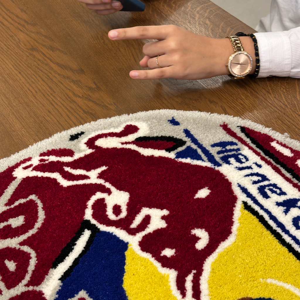 RedBull Helmet Rug