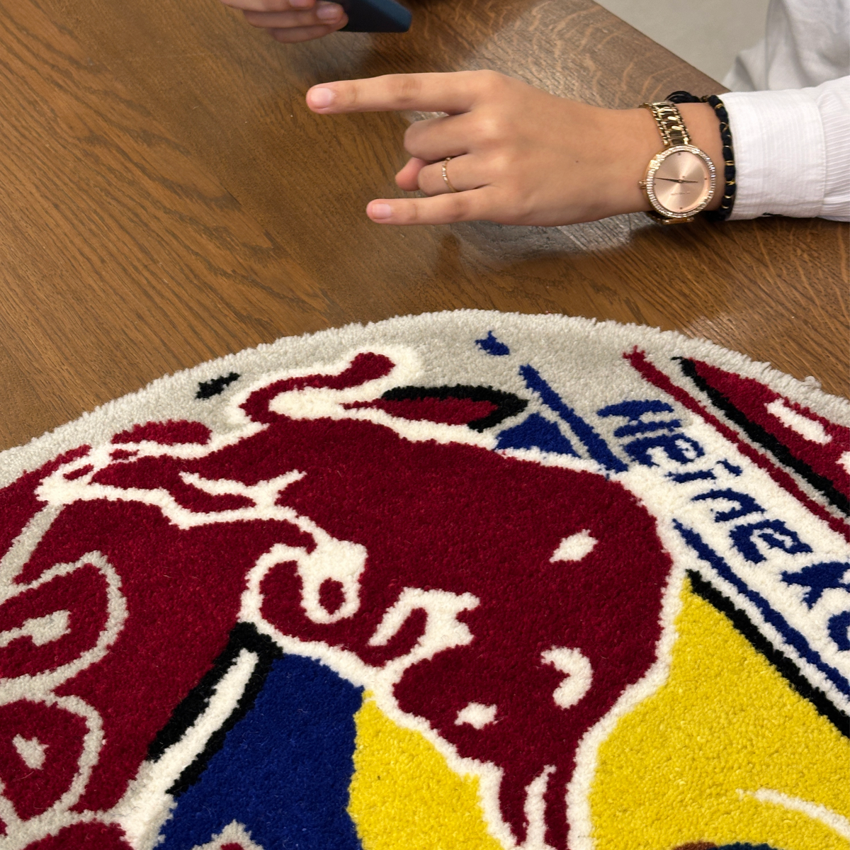 RedBull Helmet Rug